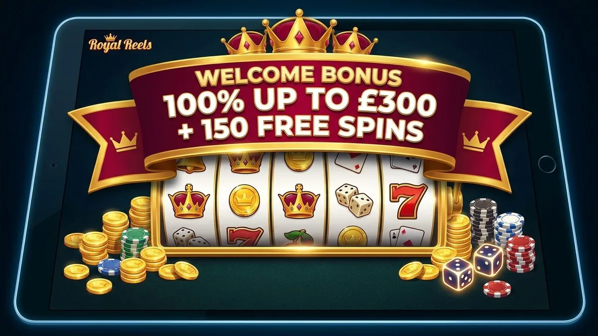Royal Reels bonus screen